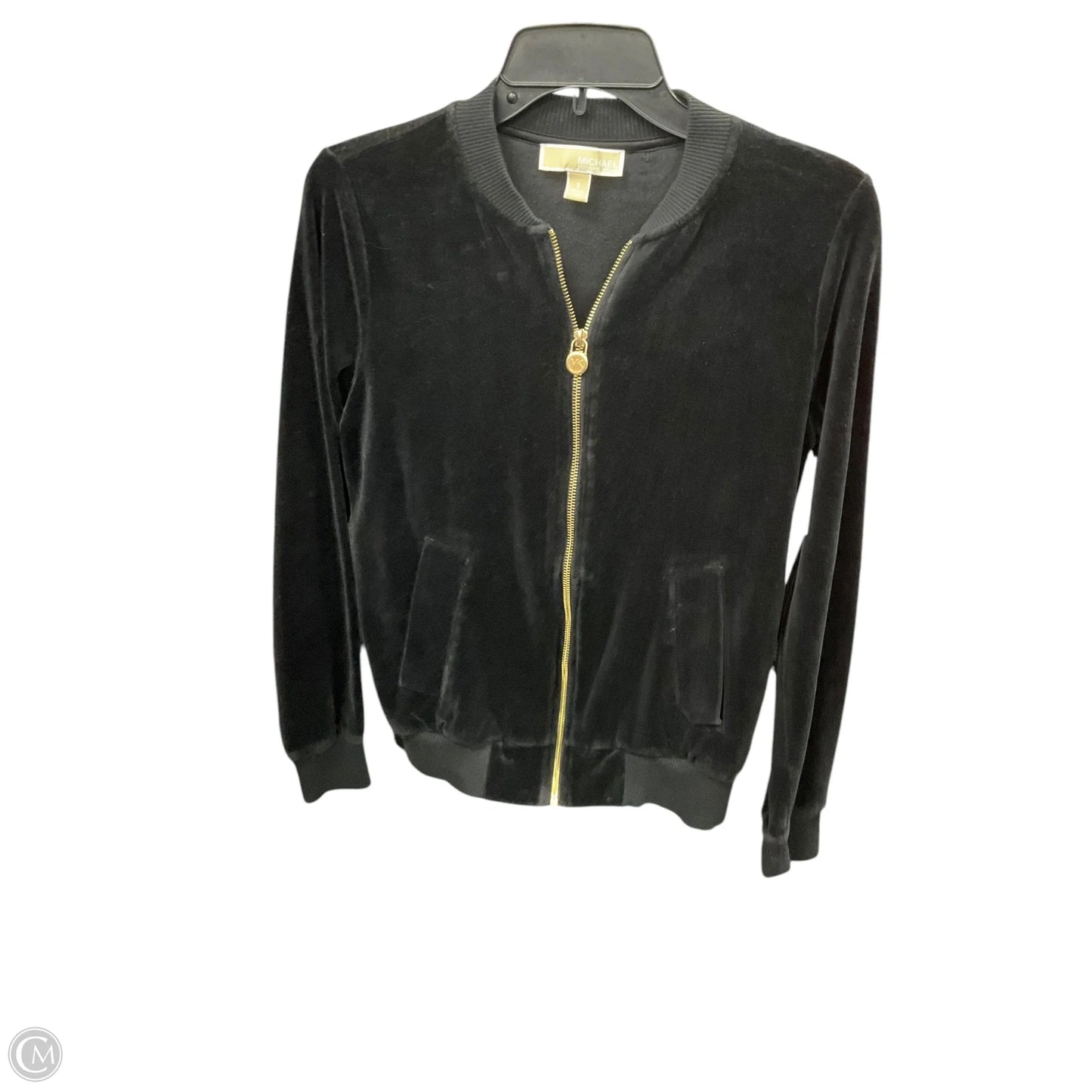 Sweatshirt Hoodie By Michael By Michael Kors In Black, Size: S