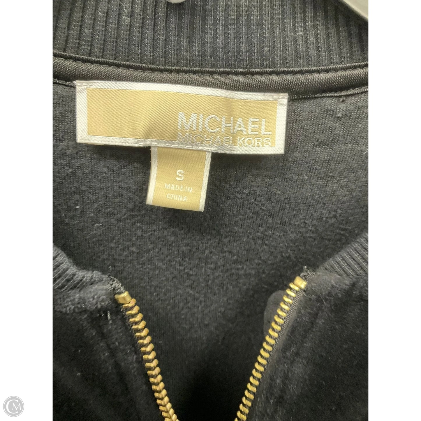 Sweatshirt Hoodie By Michael By Michael Kors In Black, Size: S