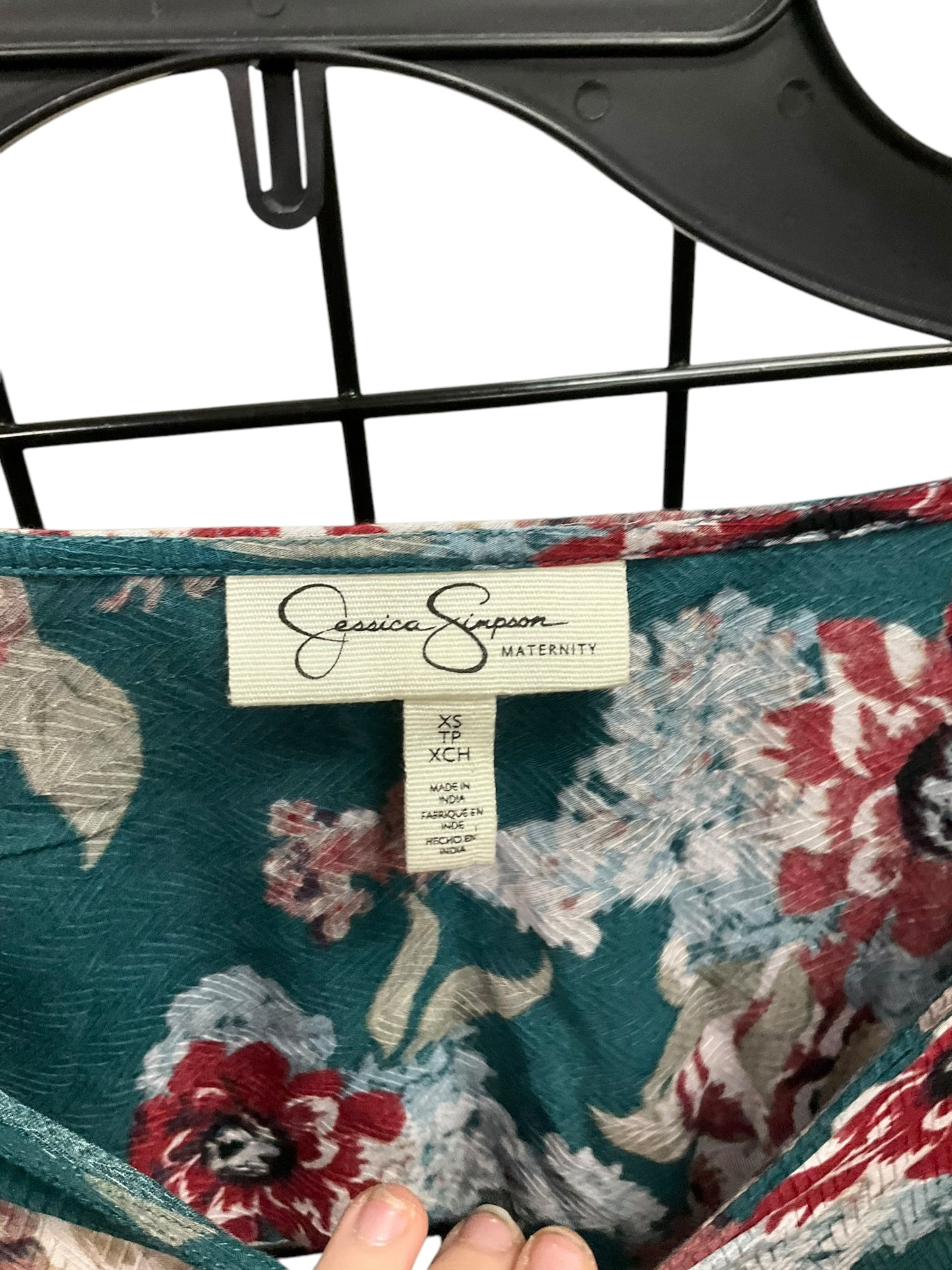 Maternity Top Long Sleeve By Jessica Simpson, Size: Xs