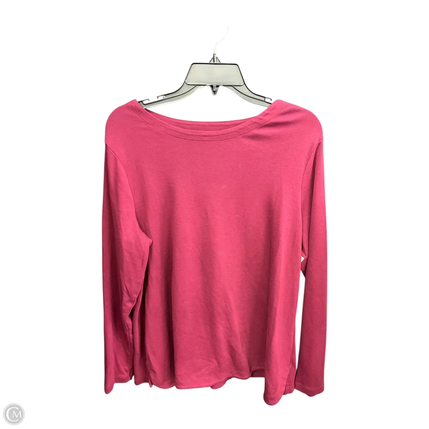 Top Long Sleeve By J. Jill In Maroon, Size: Xl