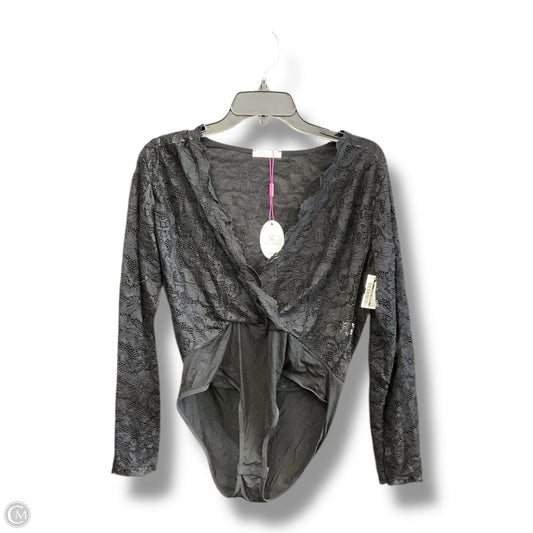 Bodysuit By Clothes Mentor In Black, Size: 4