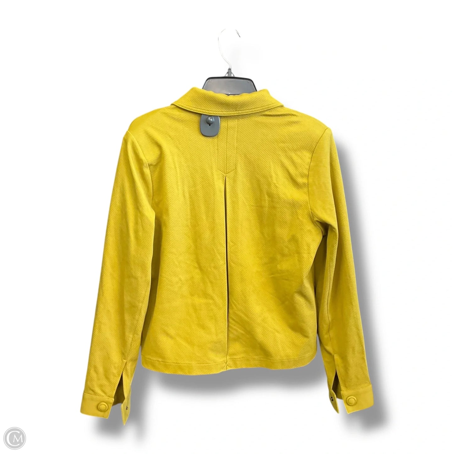 Jacket Shirt By Cabi In Green, Size: M