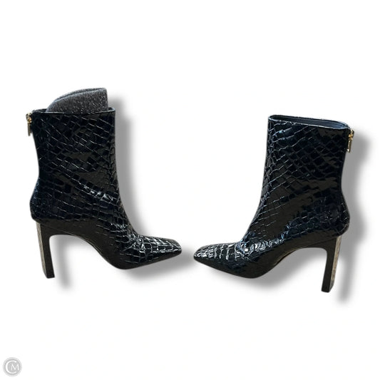 Boots Ankle Heels By Clothes Mentor In White, Size: 9