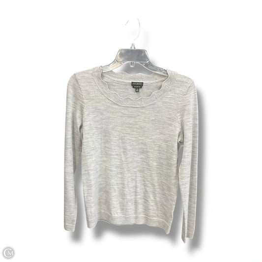 Top Long Sleeve By Talbots In Grey, Size: Xs