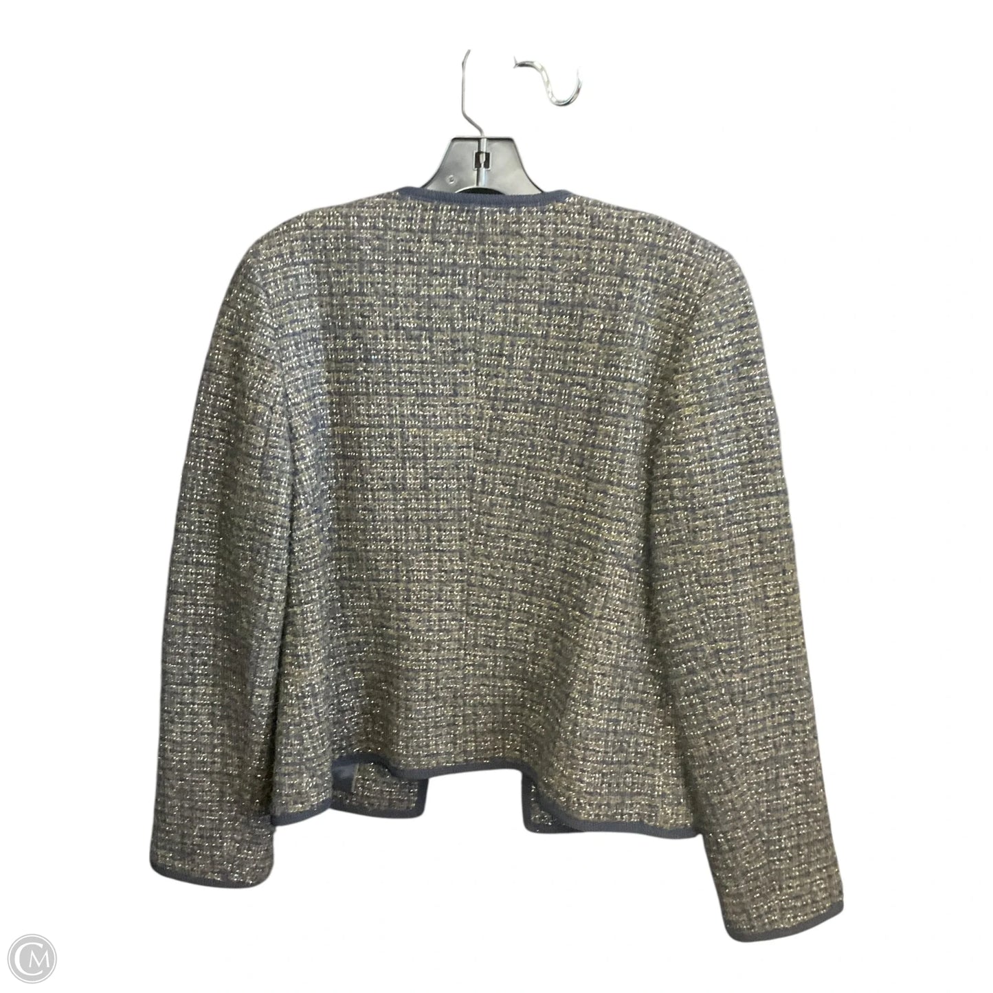 Blazer By Talbots In Blue & Green, Size: 8