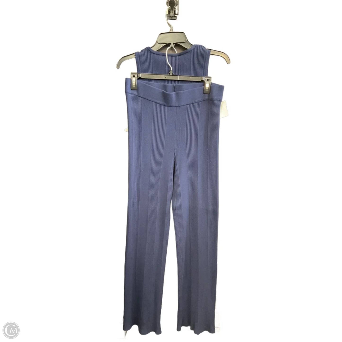 Pants Set 2pc By Pink Rose In Navy, Size: L