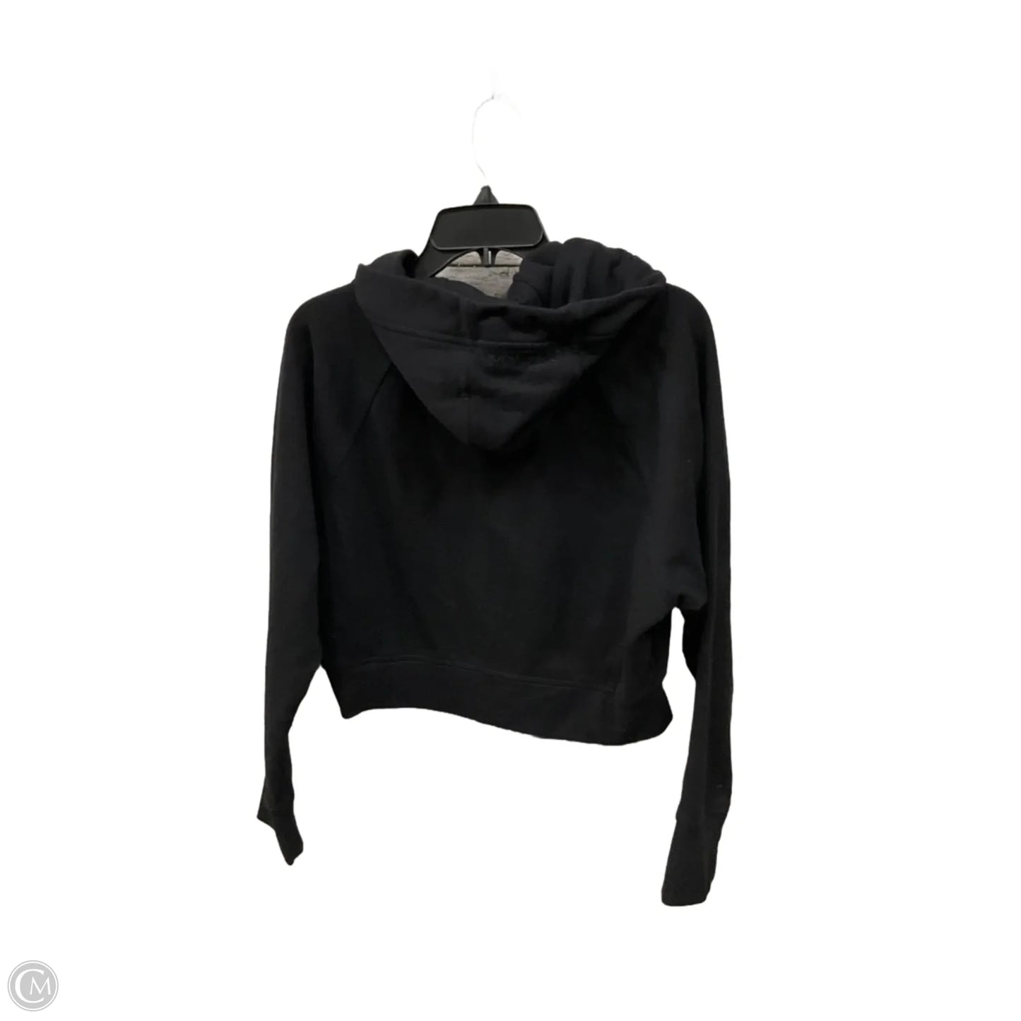 Athletic Jacket By Calvin Klein In Black, Size: L