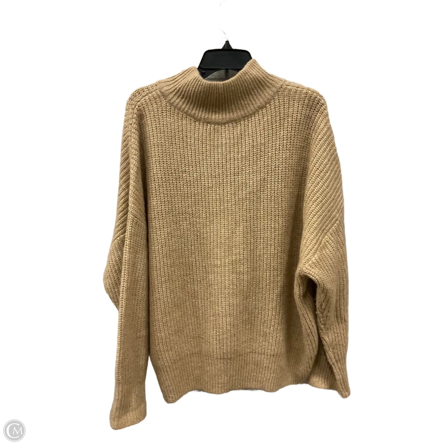 Sweater By Calvin Klein In Tan, Size: Xl