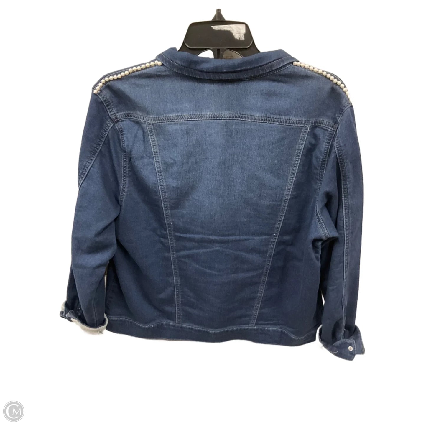 Jacket Denim By Buffalo David Bitton In Blue Denim, Size: L