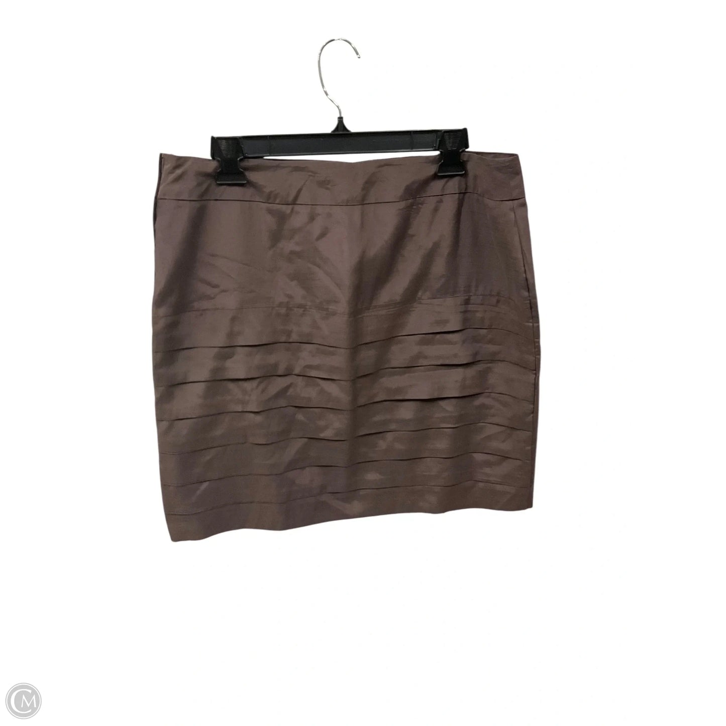 Skirt Midi By H&m In Brown, Size: L
