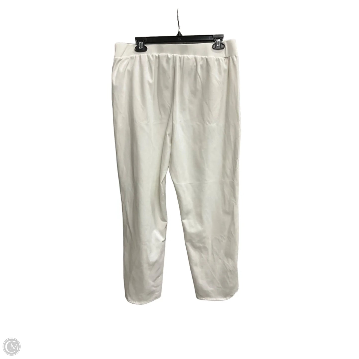Athletic Pants By Rachel Zoe In White, Size: L
