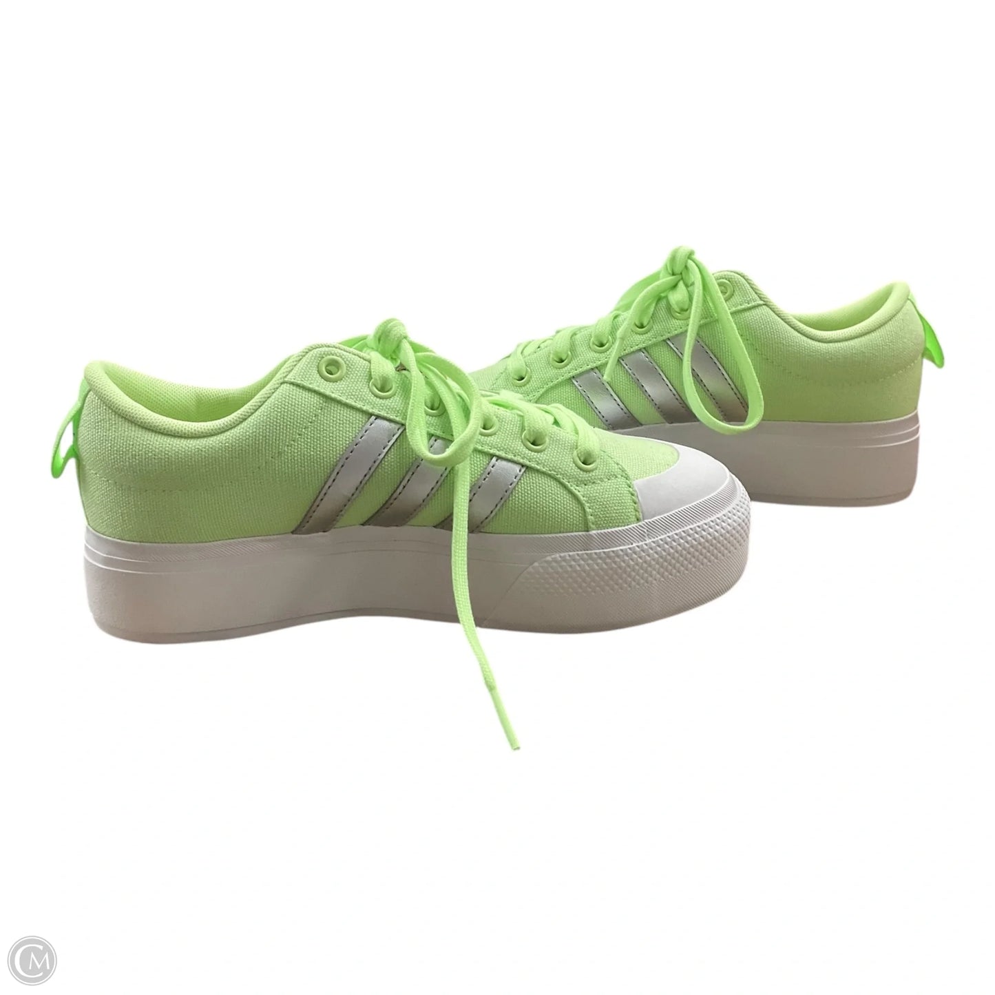 Shoes Athletic By Adidas In Green, Size: 6.5