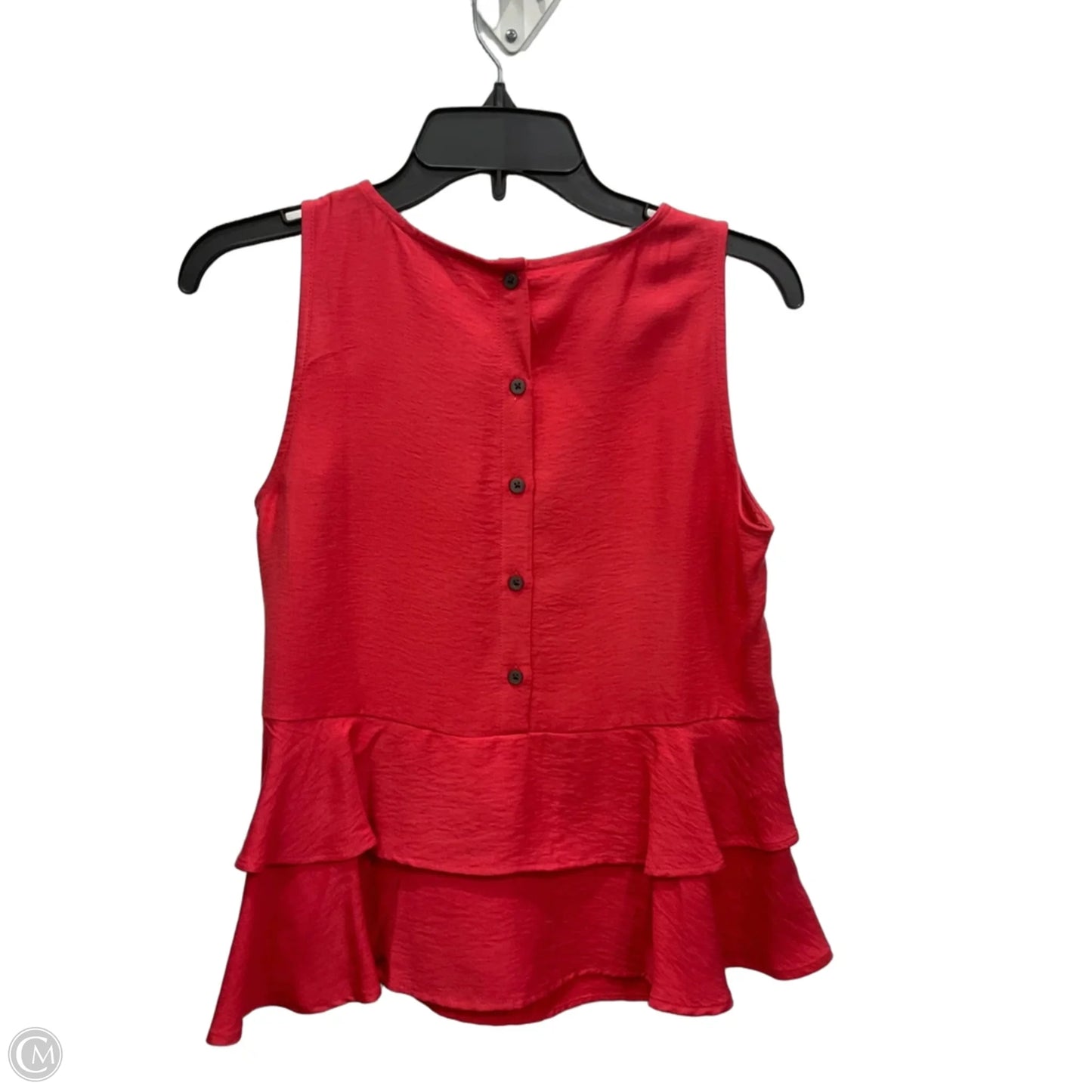 Top Sleeveless By Loft In Red, Size: Xs