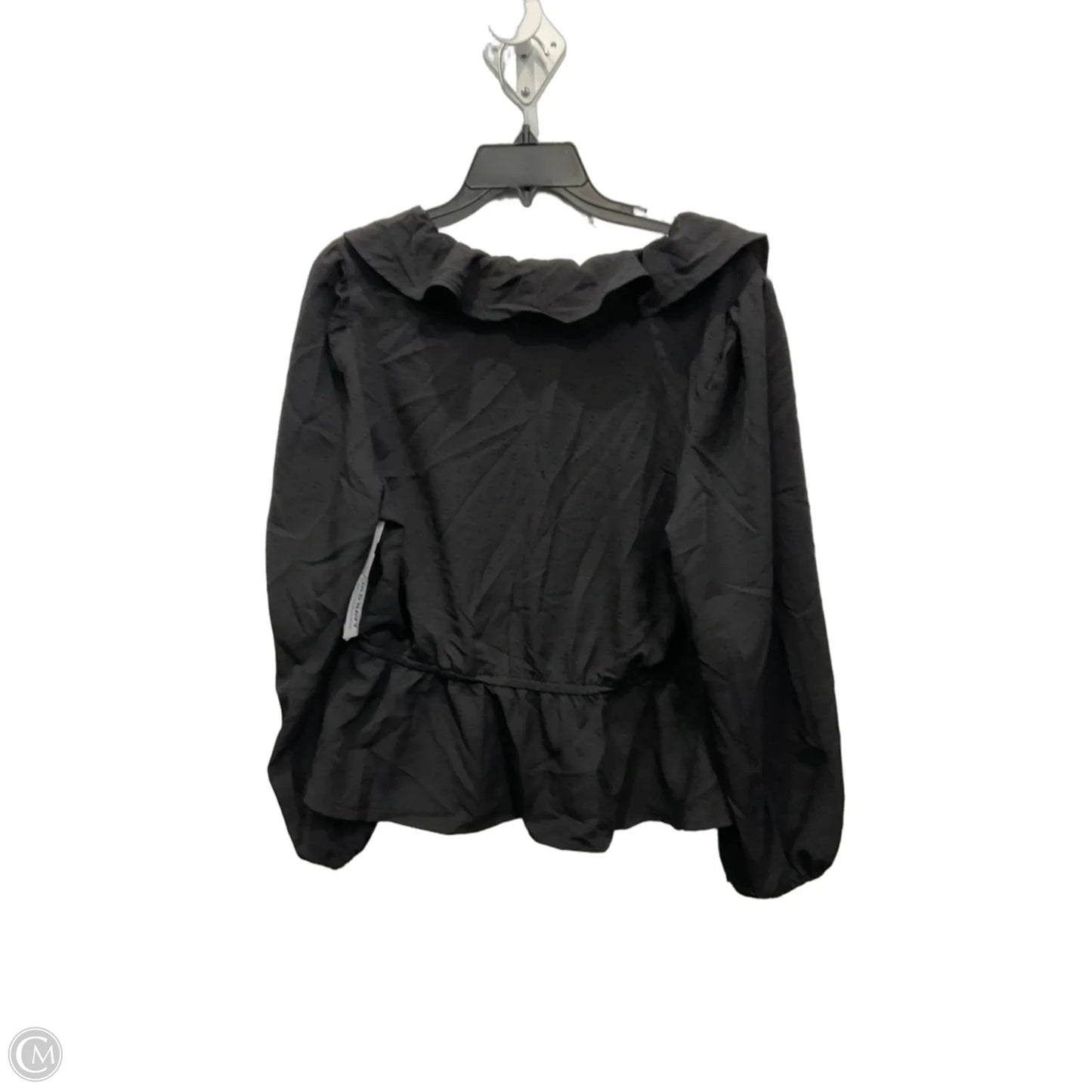 Top Long Sleeve By Old Navy In Black, Size: L