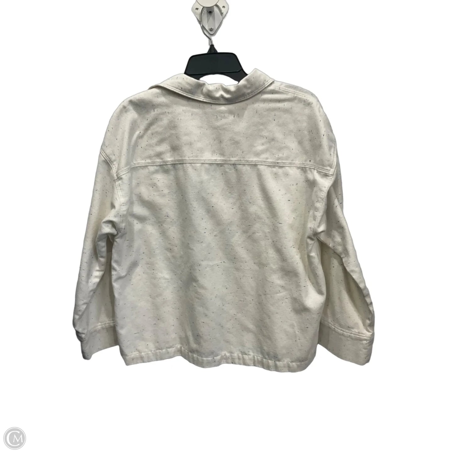 Top 3/4 Sleeve By Loft In White, Size: L