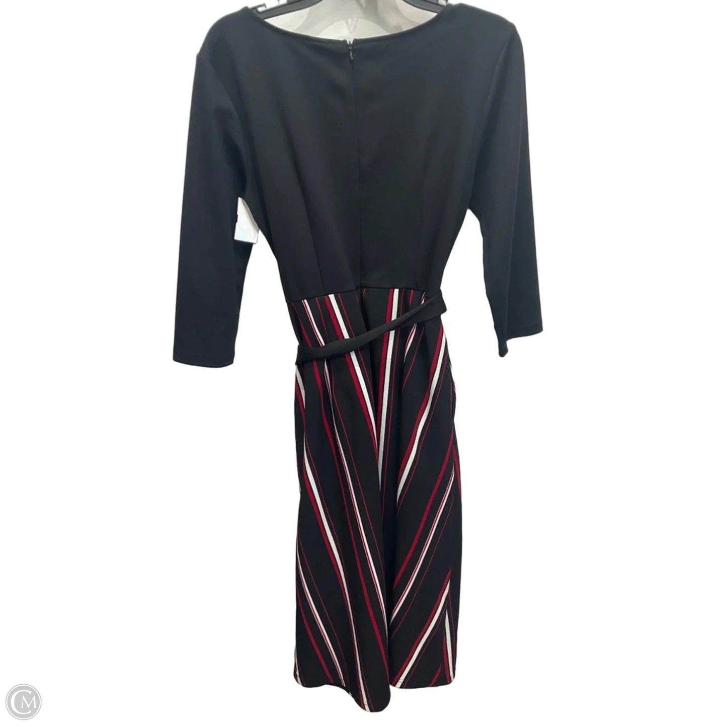 Dress Casual Midi By Clothes Mentor In Black, Size: M