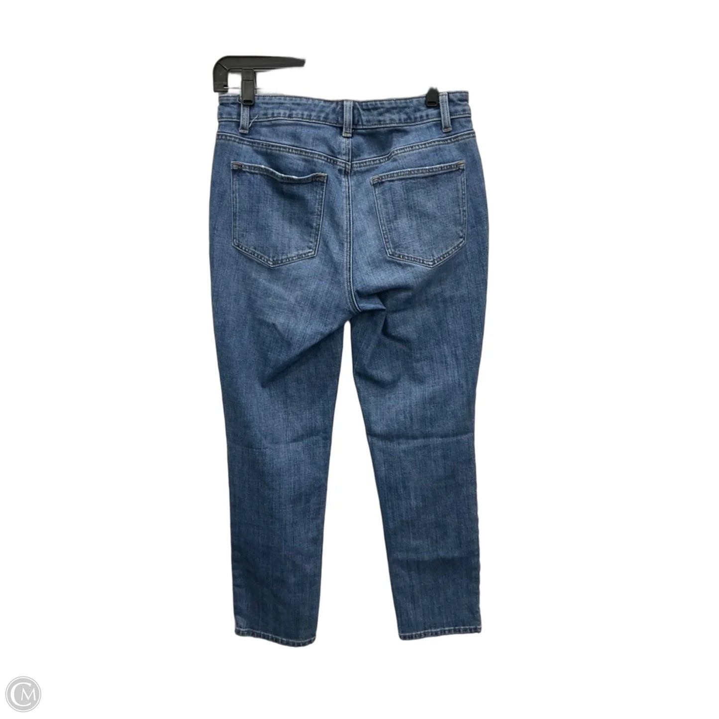Jeans Straight By Talbots In Blue Denim, Size: 6p