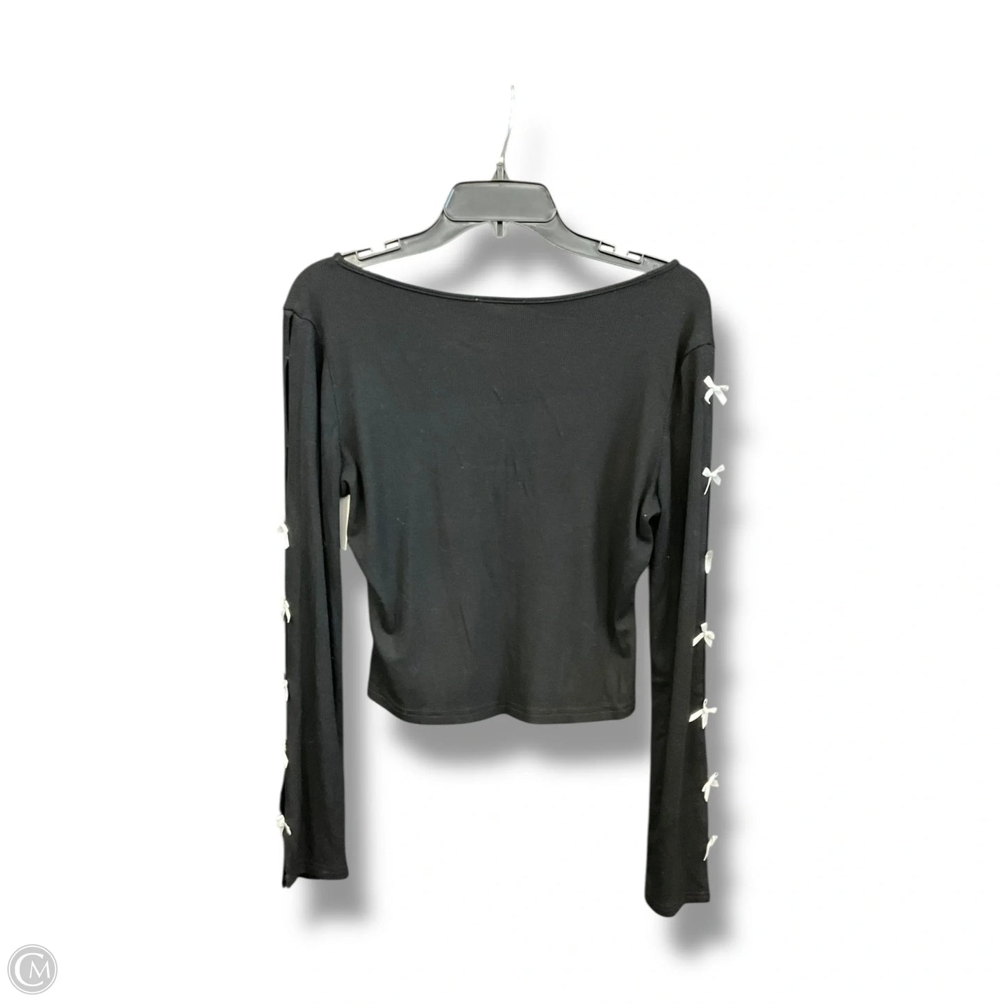Top Long Sleeve By Clothes Mentor In Black, Size: Xl