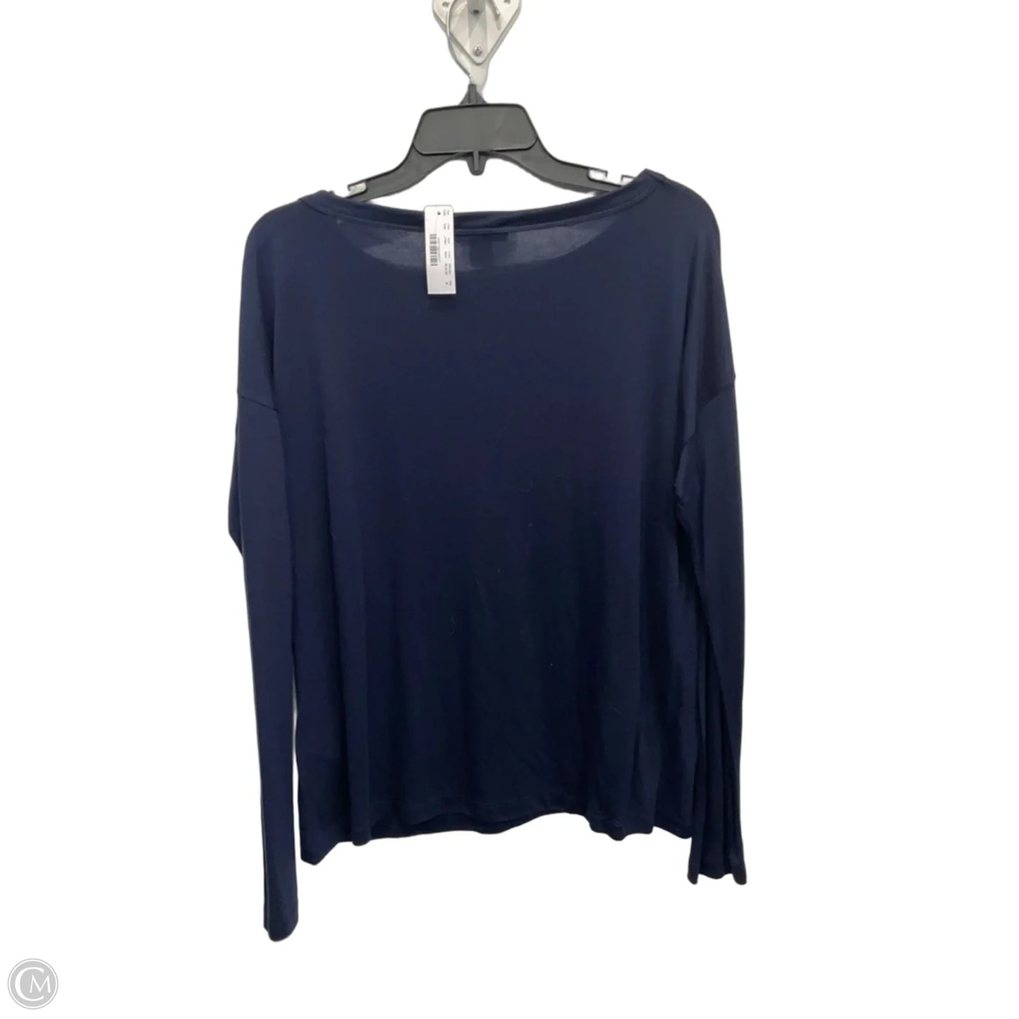 Top Long Sleeve By J. Crew In Navy, Size: M