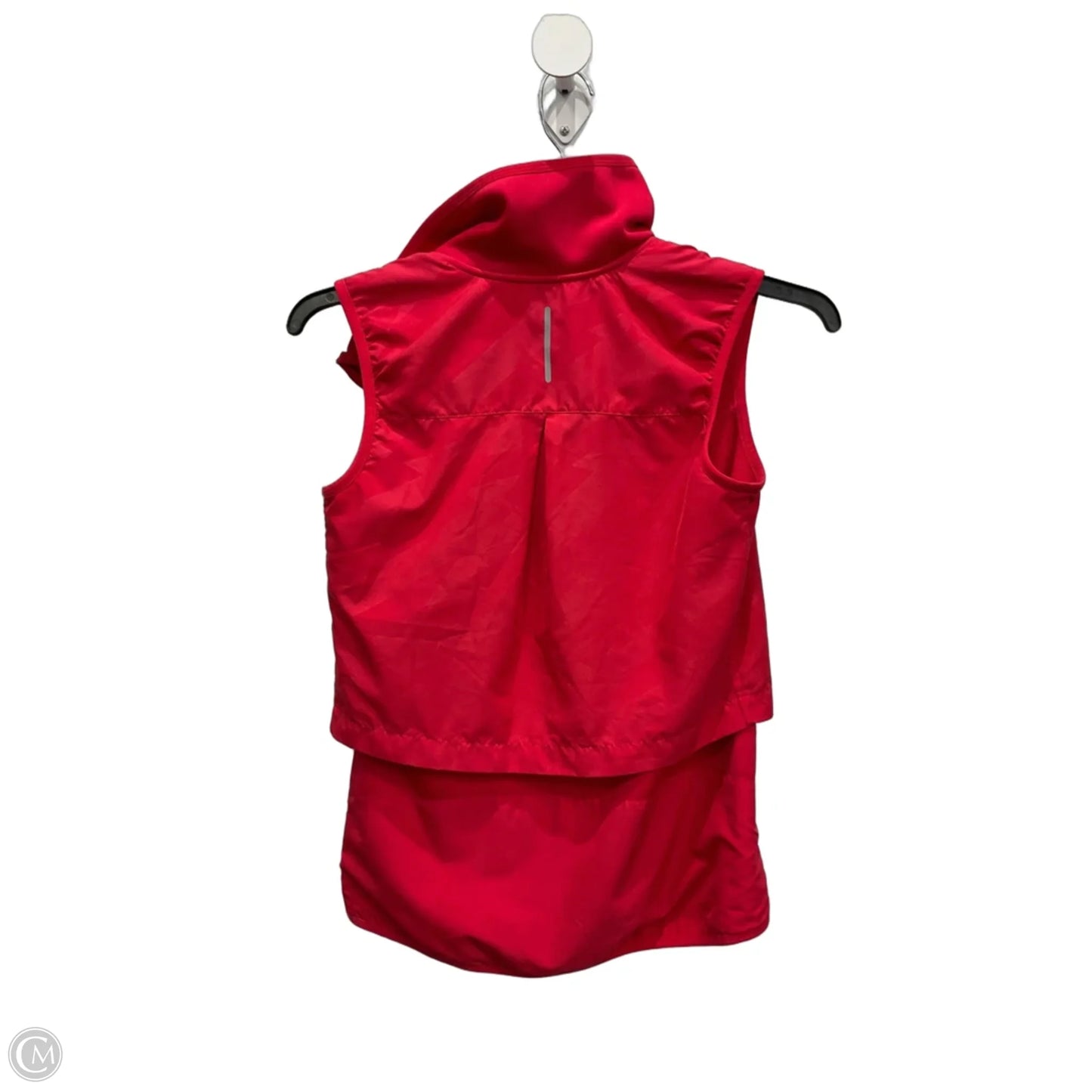 Athletic Jacket By Nike In Red, Size: S