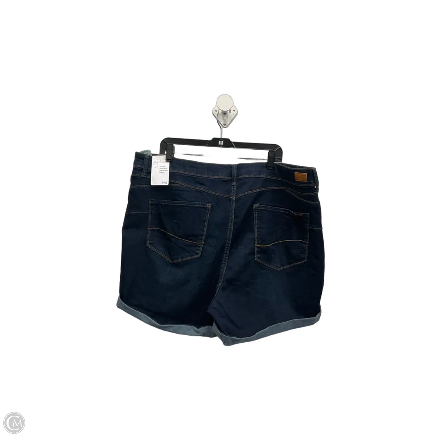 Shorts By Seven 7 In Blue Denim, Size: 24