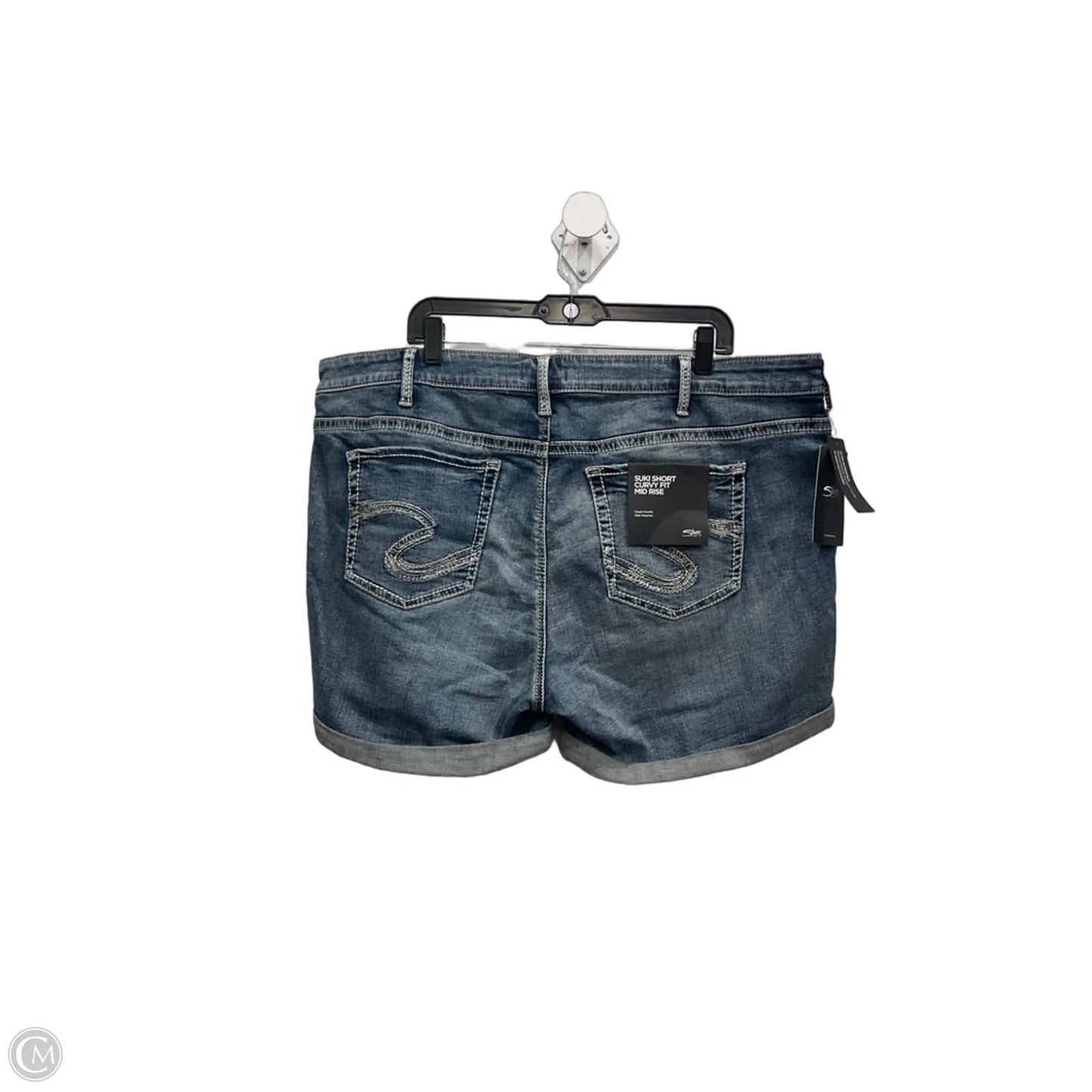 Shorts By Clothes Mentor In Blue Denim, Size: 24