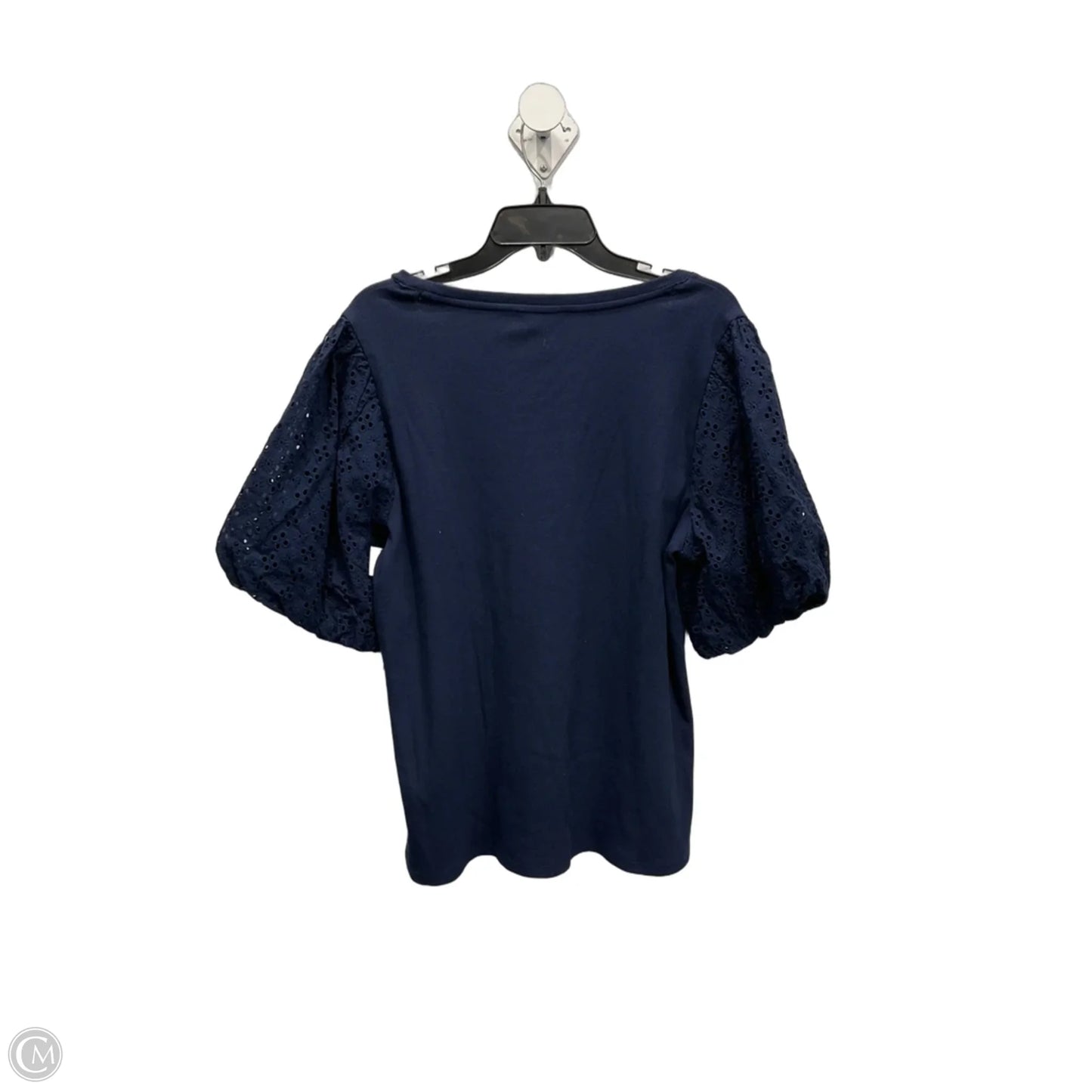 Top Short Sleeve By On 34th In Navy, Size: 2x