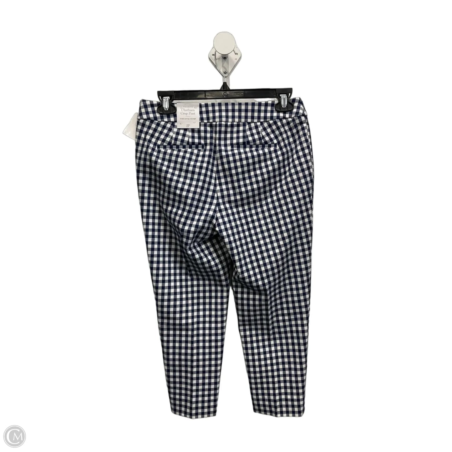 Pants Cropped By Talbots In Checkered Pattern, Size: 2p