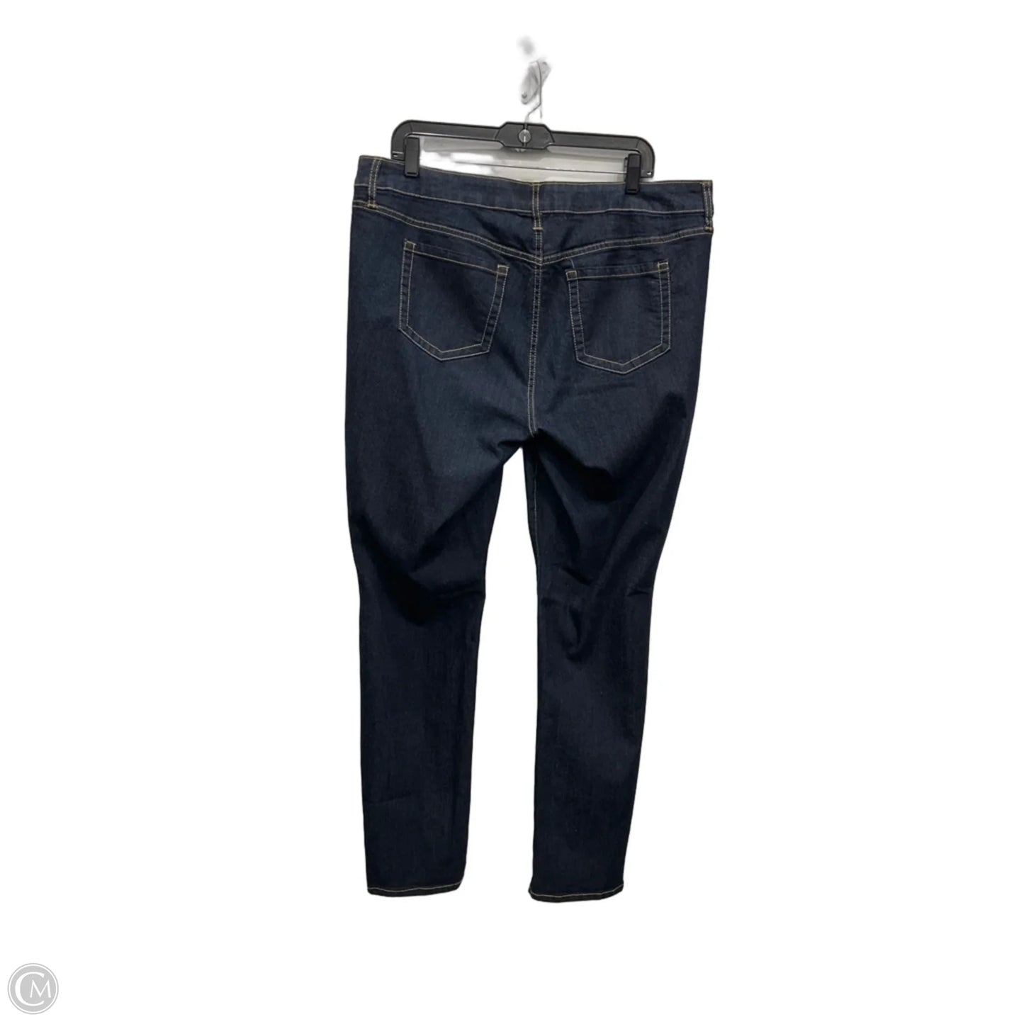 Jeans Straight By Torrid In Blue Denim, Size: 16