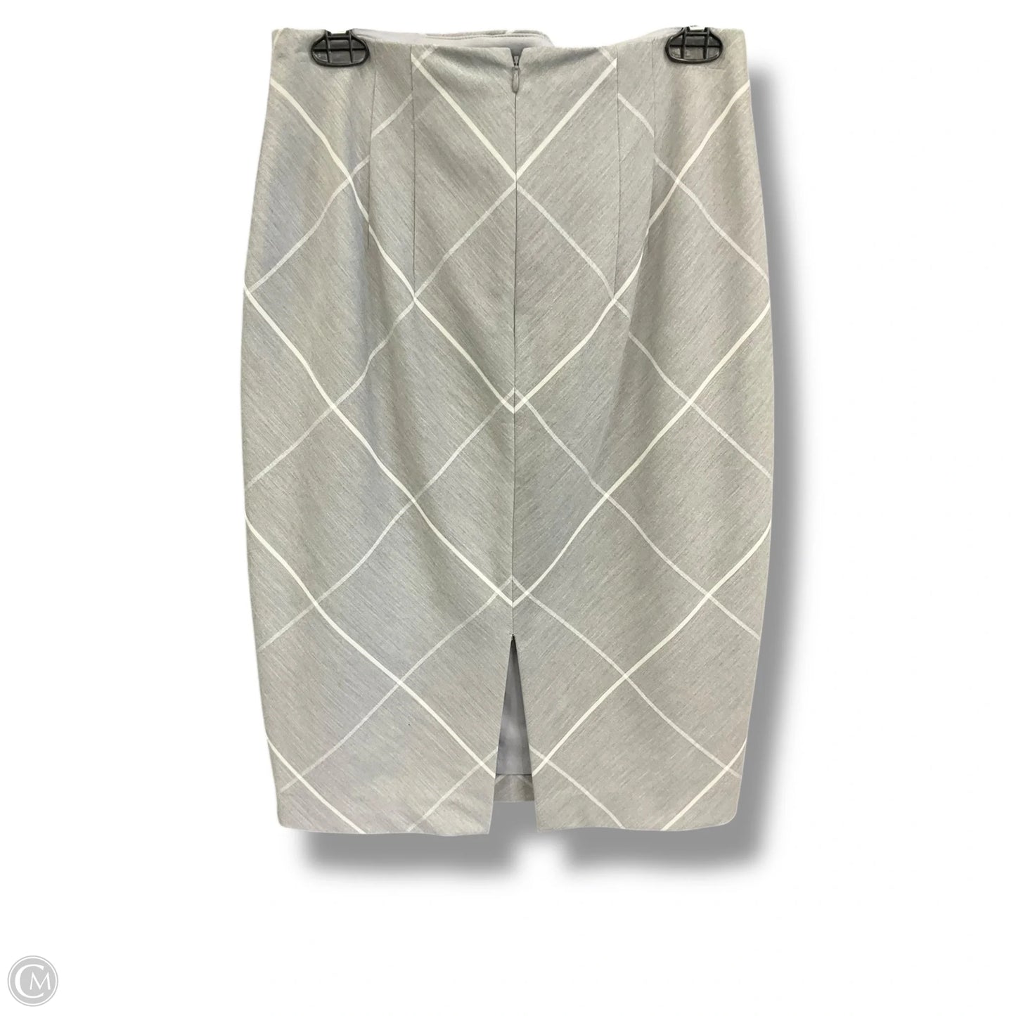 Skirt Midi By Express In Grey, Size: 8