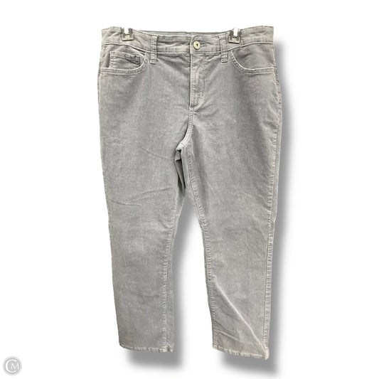 Pants Corduroy By St Johns Bay In Grey, Size: 14p