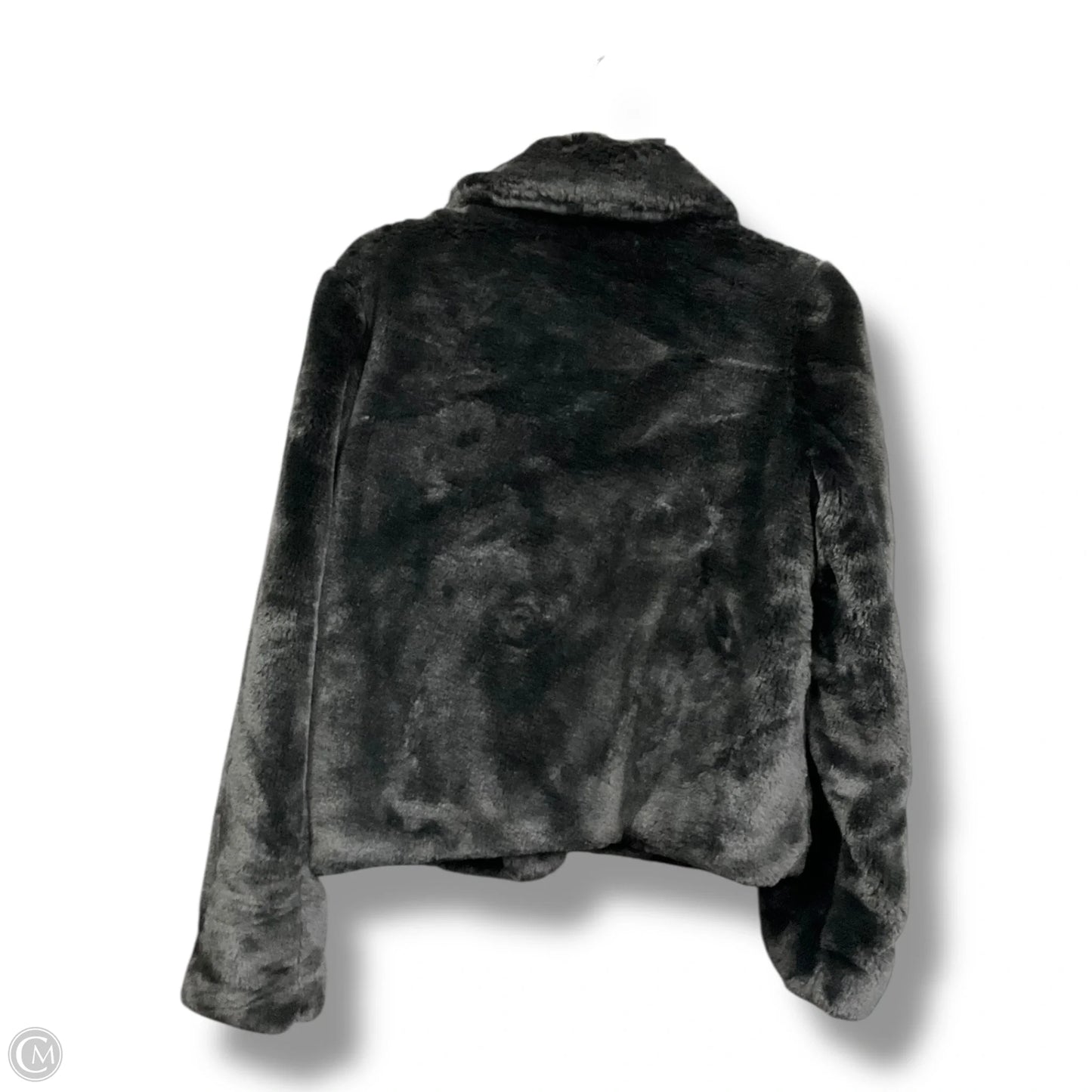 Coat Faux Fur & Sherpa By Express In Black, Size: S