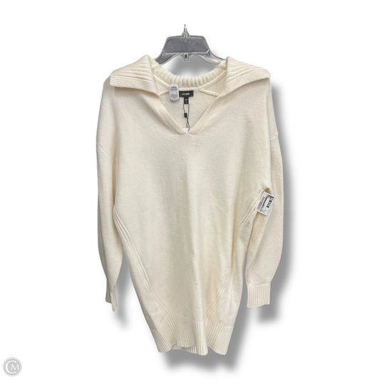 Dress Sweater By Express In White, Size: Xs