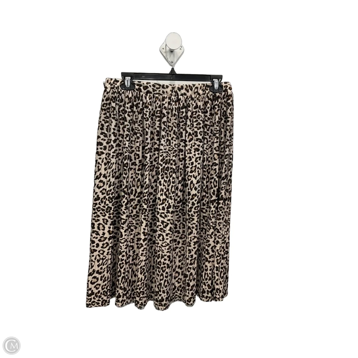 Skirt Midi By H&m In Animal Print, Size: M