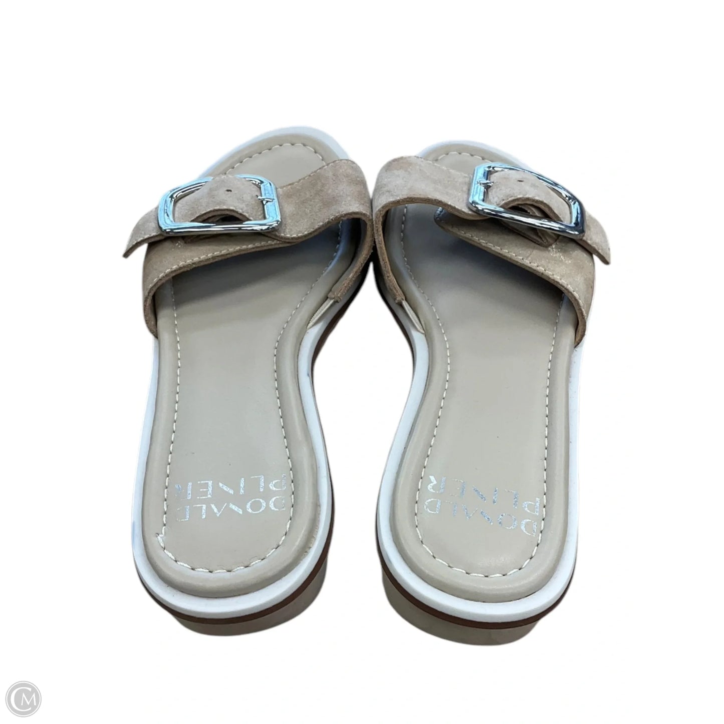 Sandals Flats By Donald Pliner In Gold, Size: 6