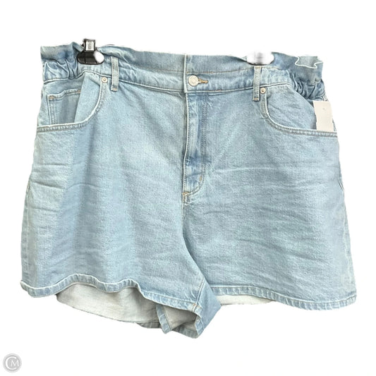 Shorts By Loft In Blue Denim, Size: 18