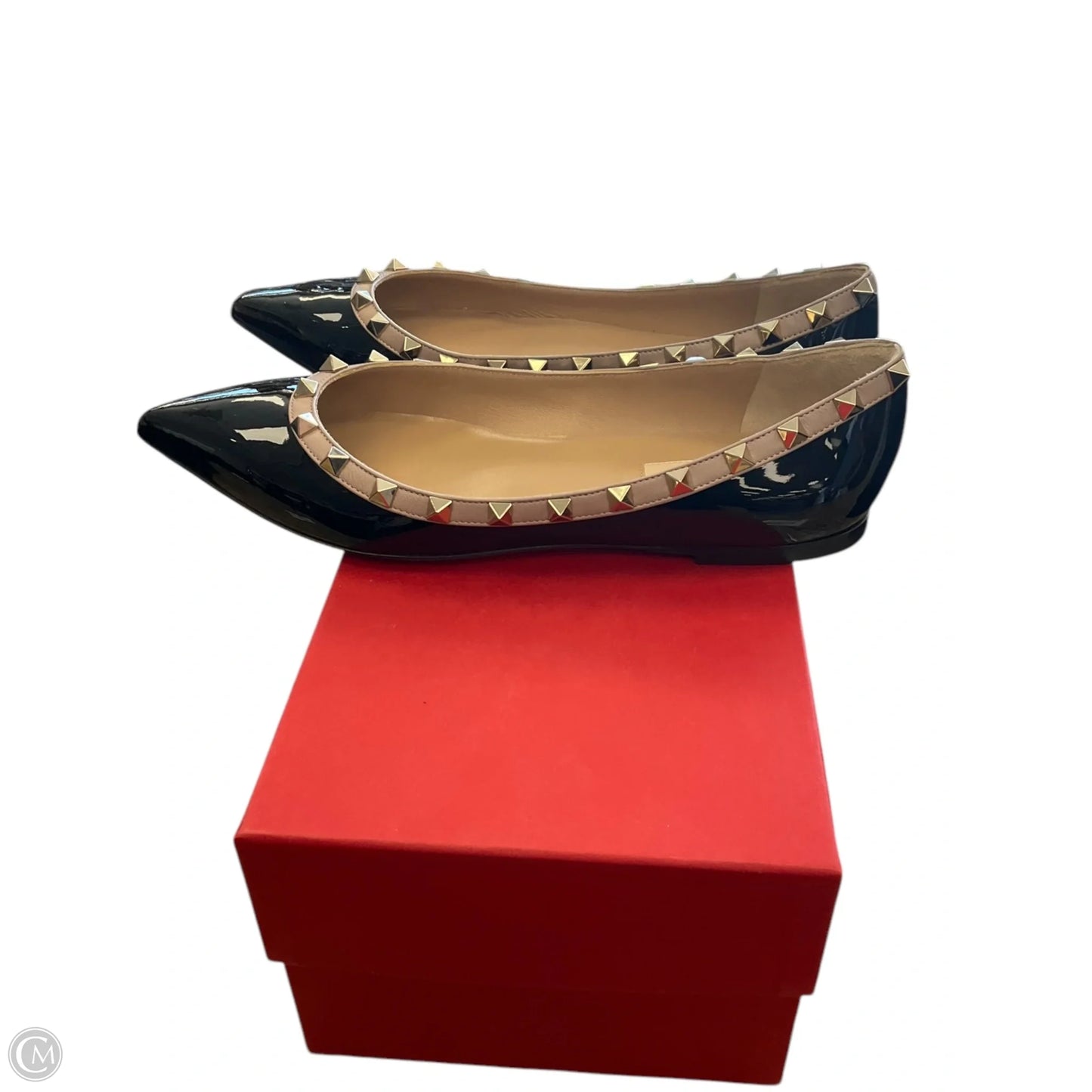 Shoes Luxury Designer By Valentino-garavani In Black, Size: 7.5