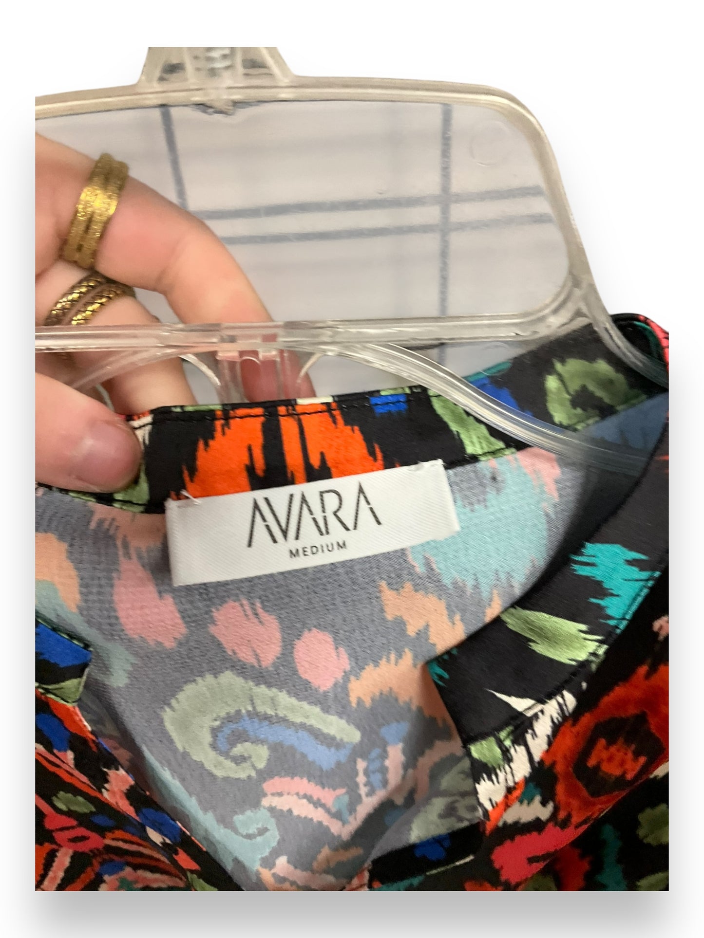 Top 3/4 Sleeve By Cmc In Multi-colored, Size: M