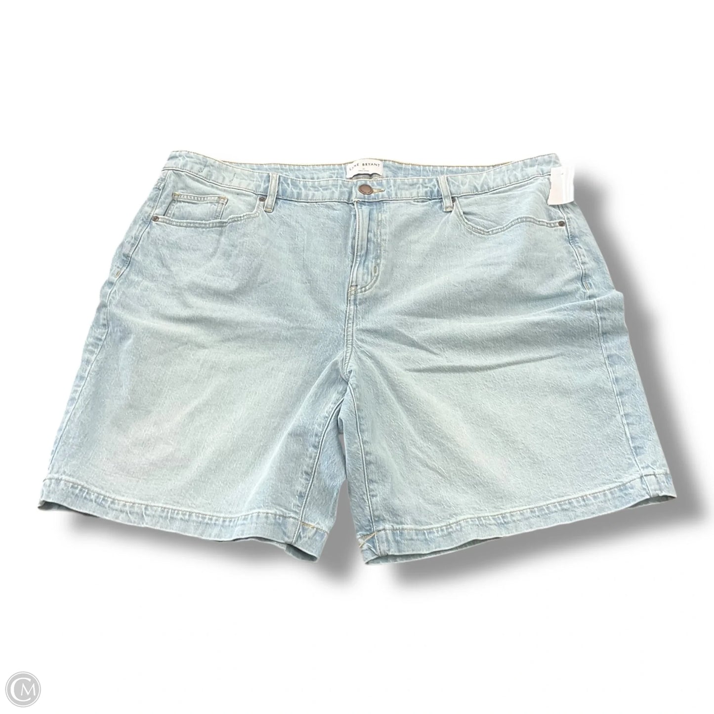 Shorts By Lane Bryant In Blue Denim, Size: 22