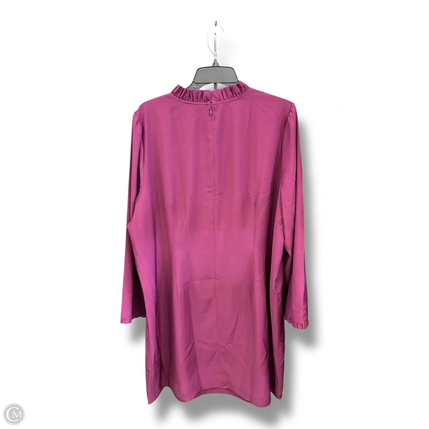 Dress Casual Midi By J. Crew In Purple, Size: 1x