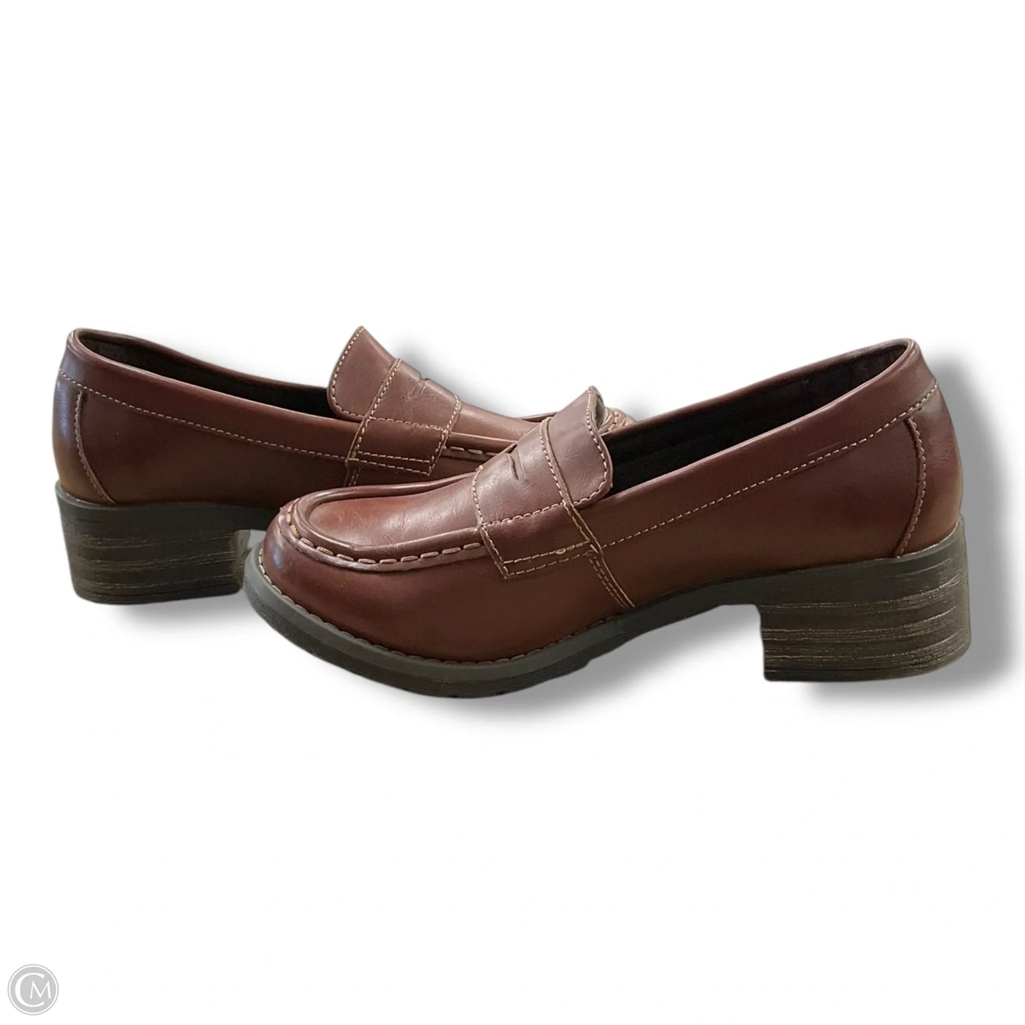 Shoes Heels Block By Eastland In Brown, Size: 6.5