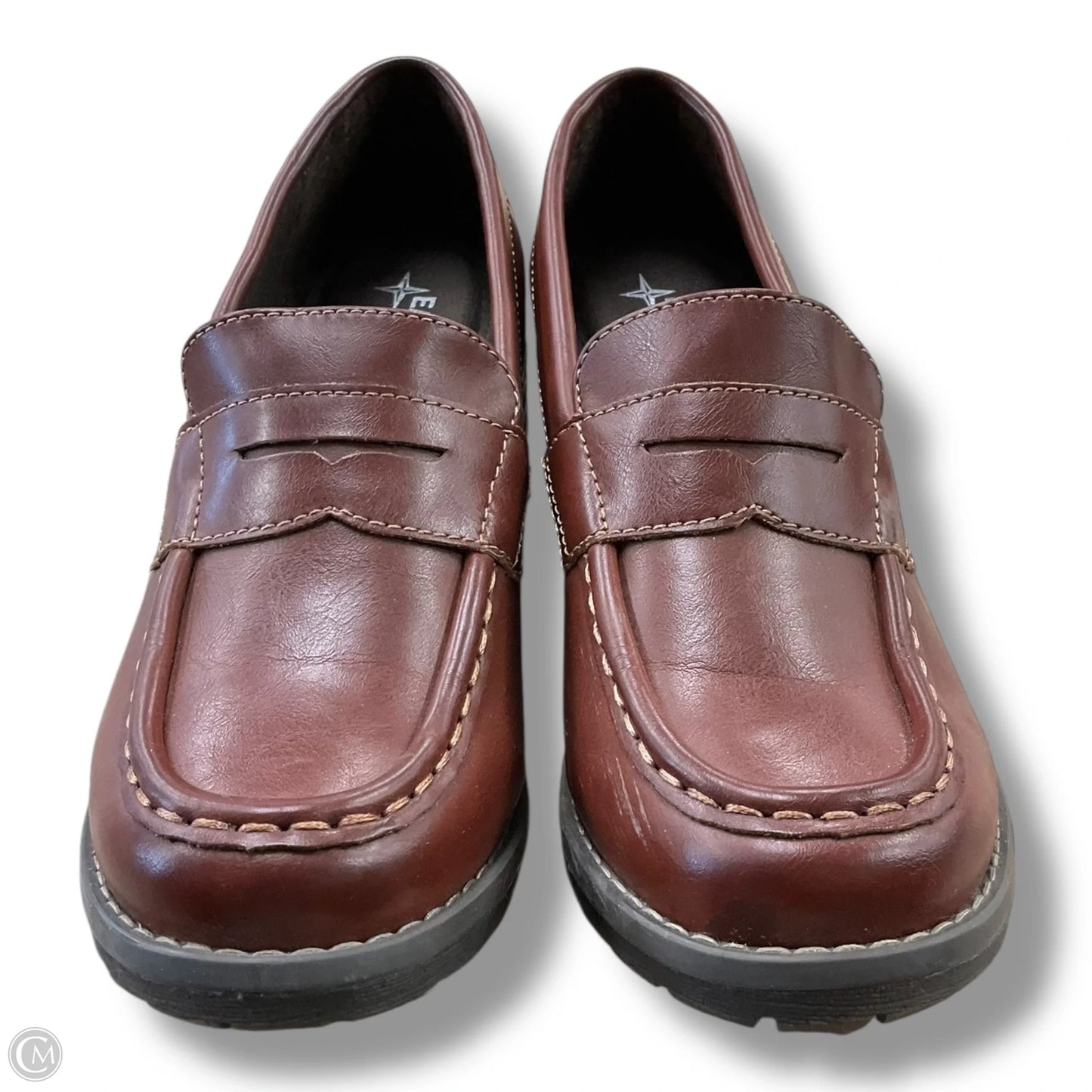 Shoes Heels Block By Eastland In Brown, Size: 6.5