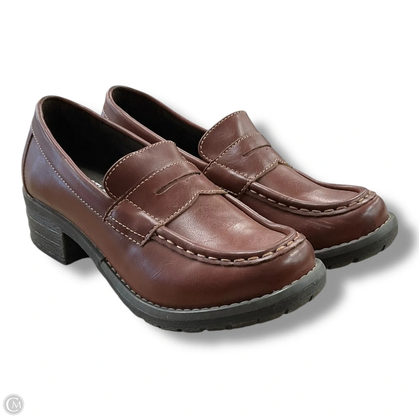 Shoes Heels Block By Eastland In Brown, Size: 6.5
