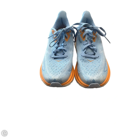 Shoes Athletic By Hoka In Blue & Orange, Size: 7.5