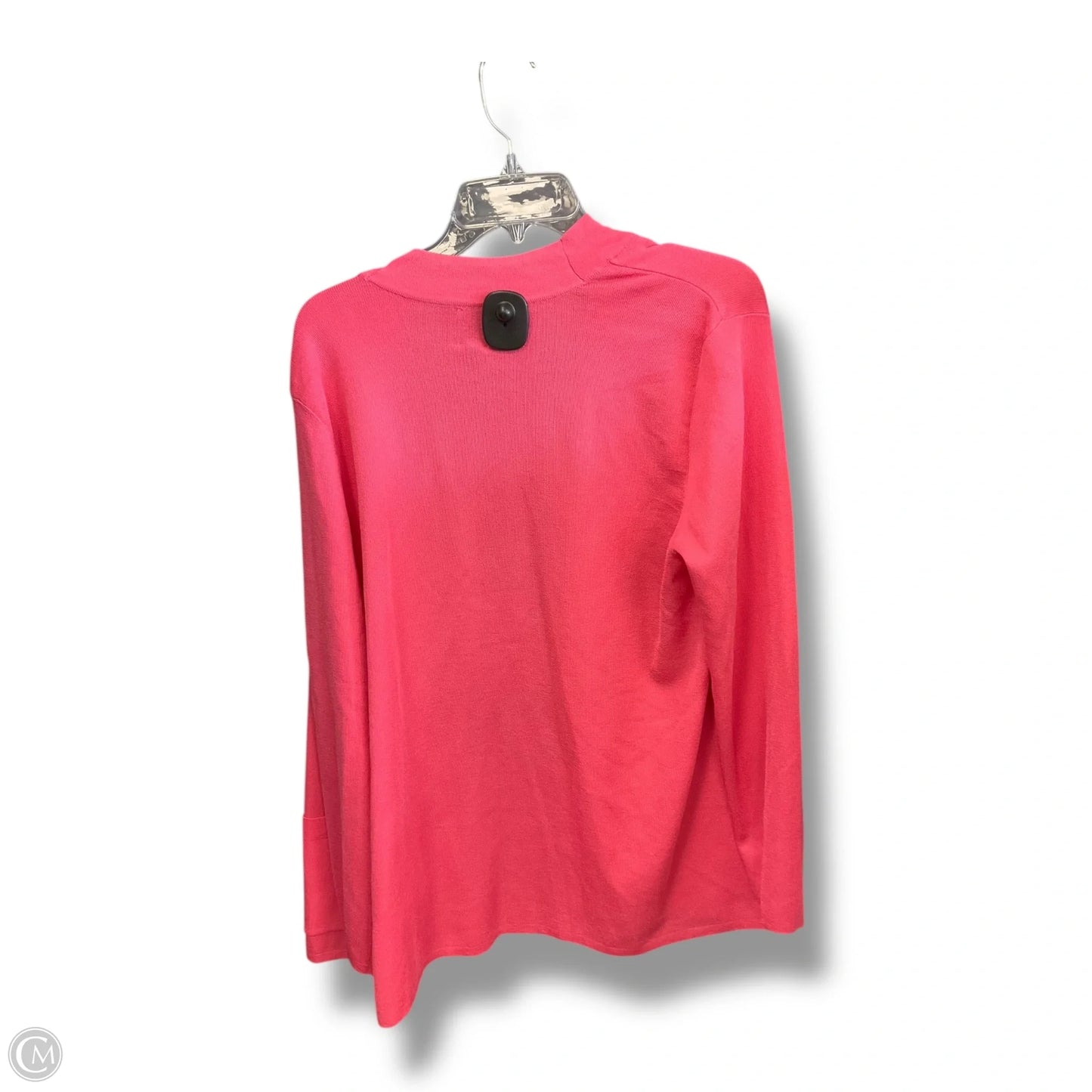 Cardigan By Anne Klein In Pink, Size: Xl