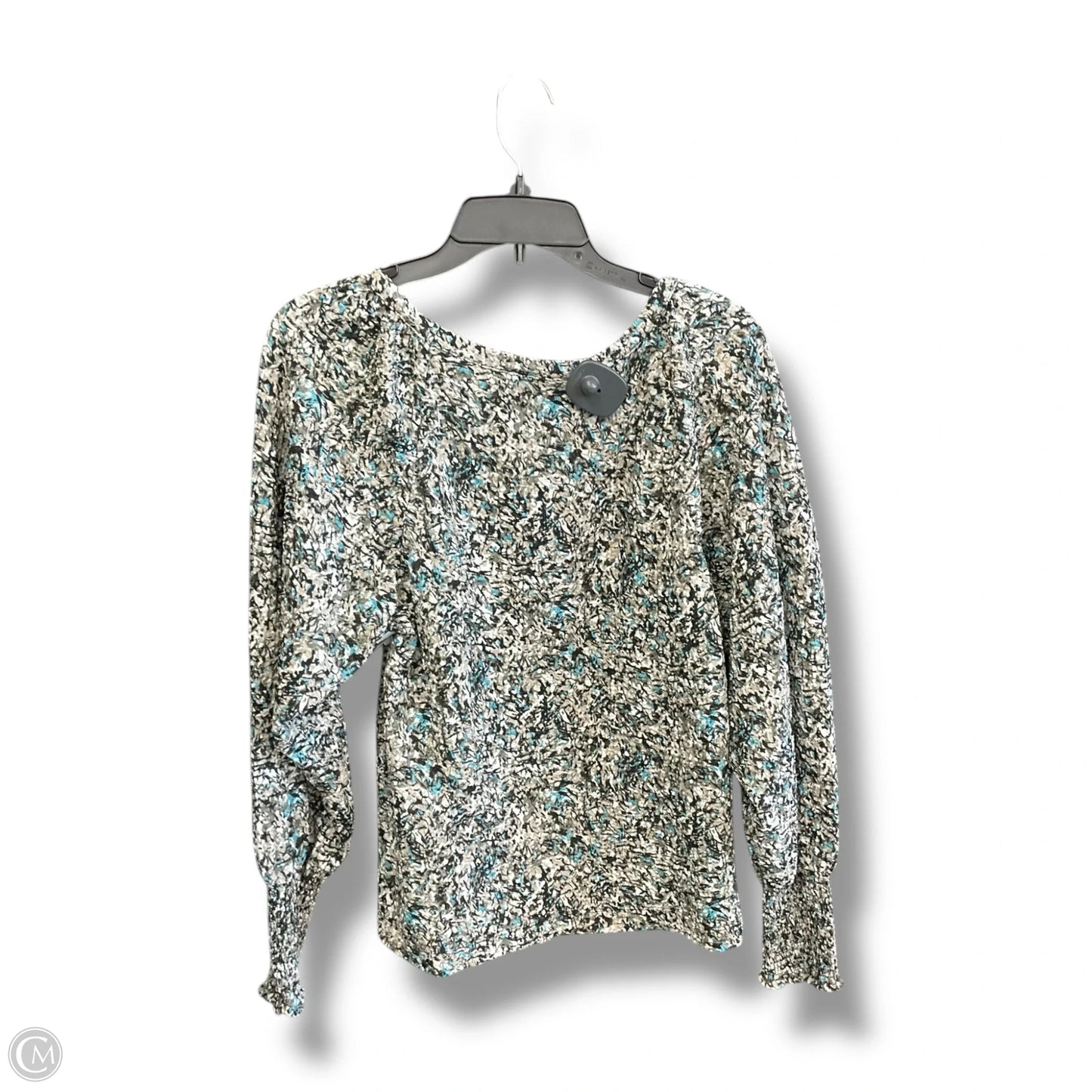 Top Long Sleeve By Loft In Multi-colored, Size: S