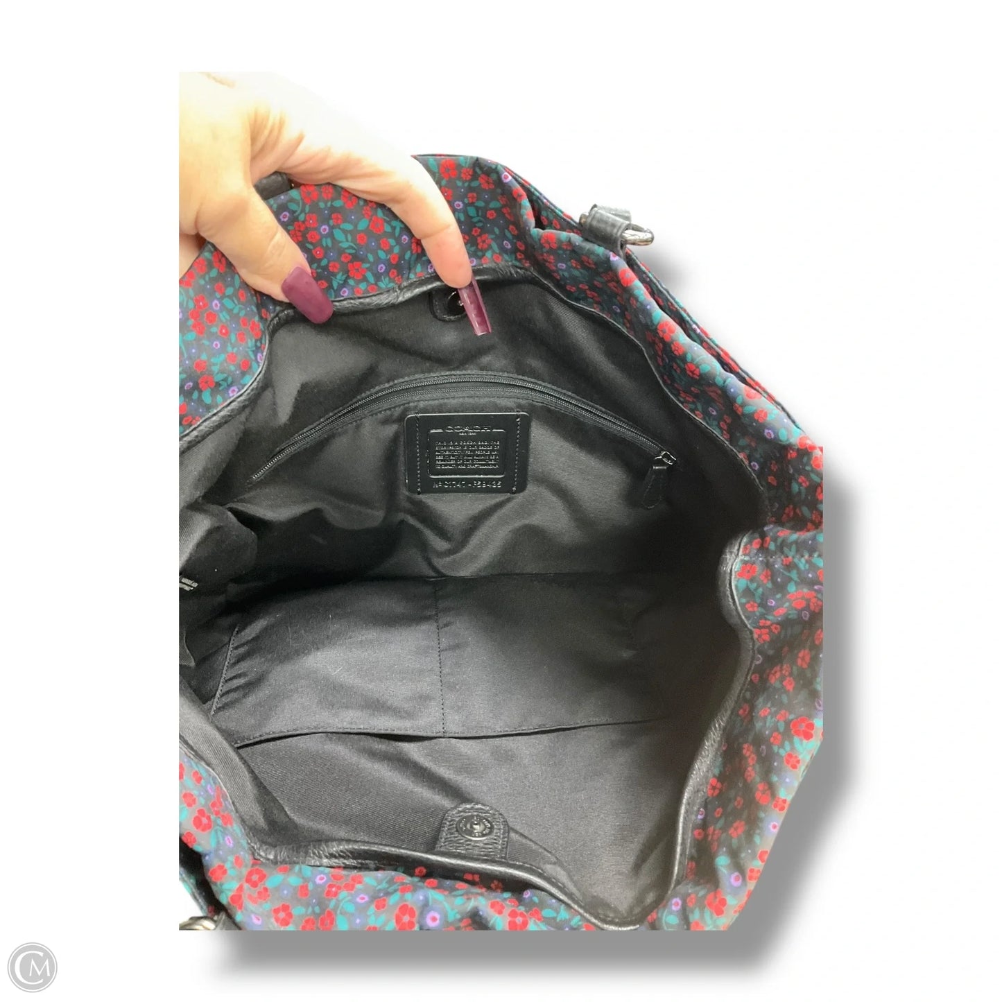 Handbag Designer By Coach, Size: Large