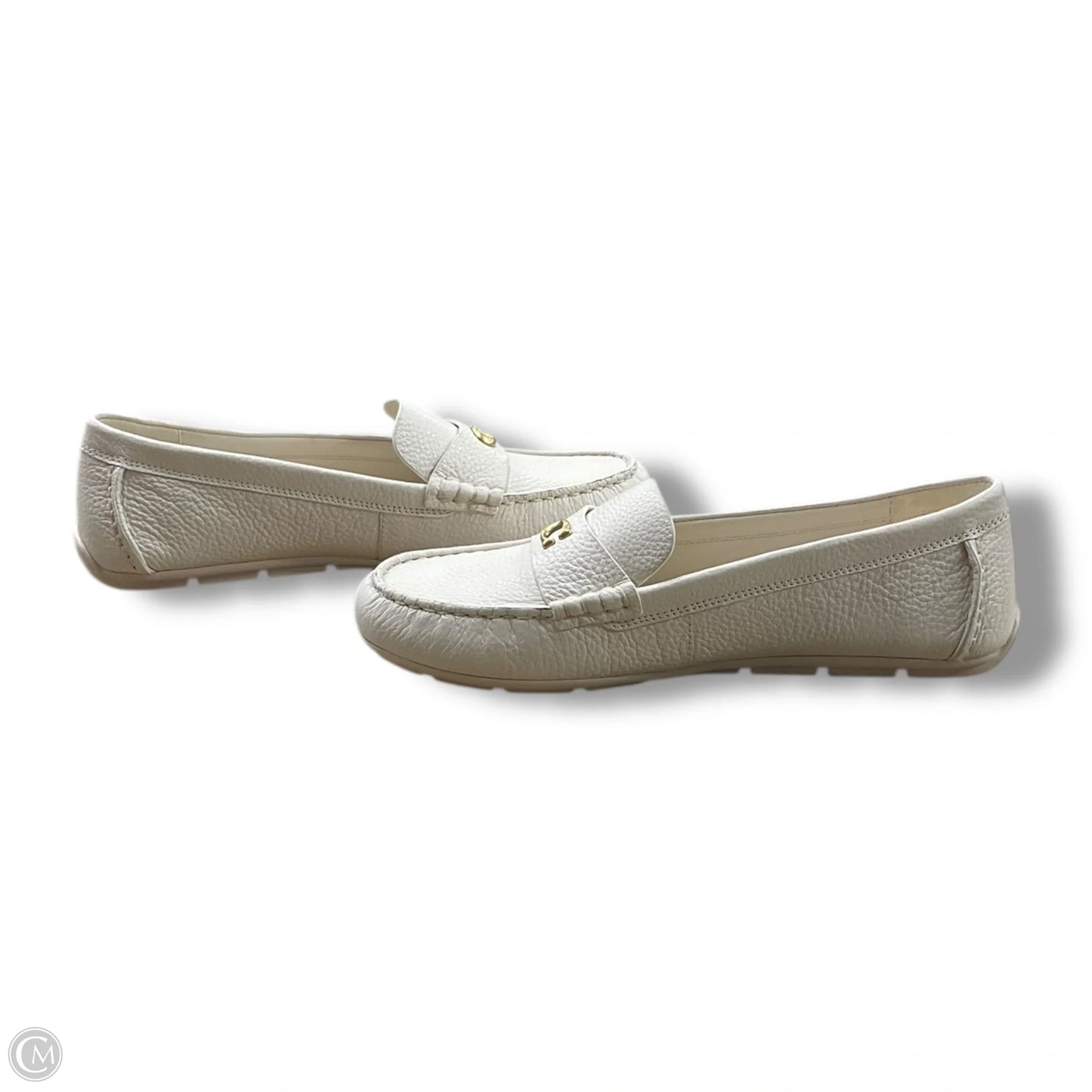 Shoes Designer By Coach In Ivory, Size: 7.5