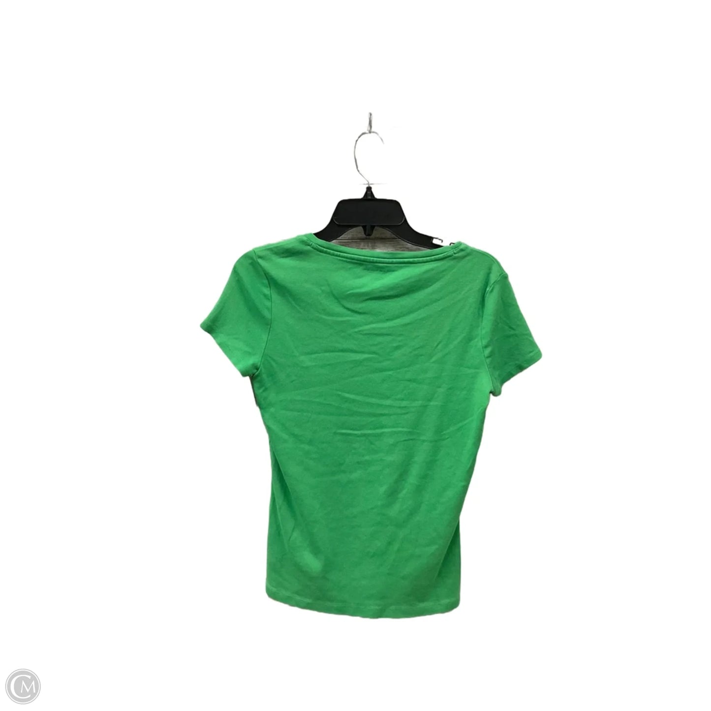 Top Short Sleeve By Tommy Hilfiger In Green, Size: M