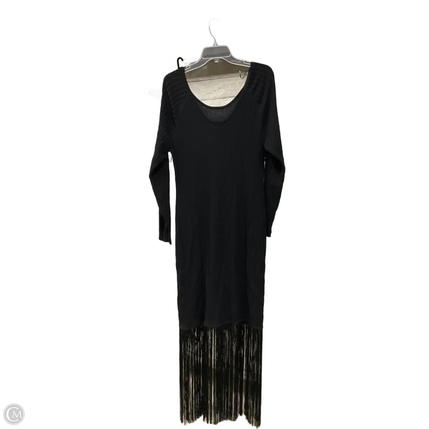 Dress Party Long By Dkny In Black, Size: L